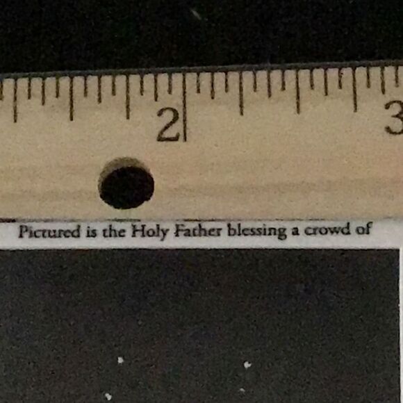 Vintage refrigerator magnet pope John Paul, the second in New Orleans - Picture 6 of 8